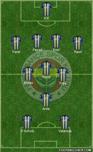 Fenerbahçe SK football formation