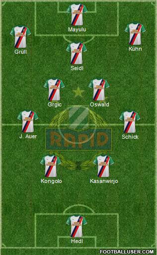 SK Rapid Wien football formation