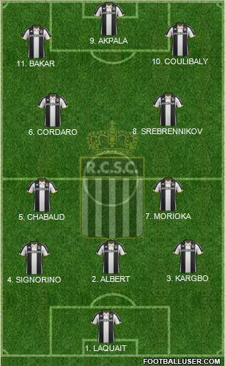 Sporting du Pays de Charleroi football formation