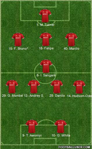 Nottingham Forest Formation 2023