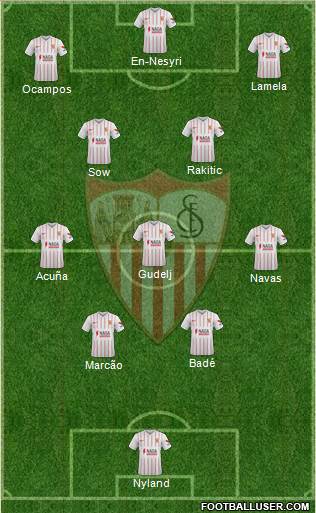 Sevilla F.C., S.A.D. football formation