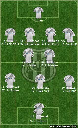 AA Ponte Preta Formation 2023