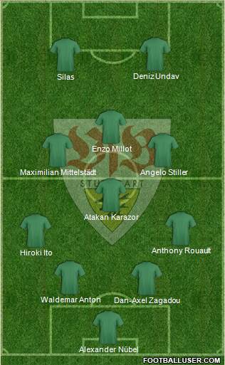 VfB Stuttgart football formation