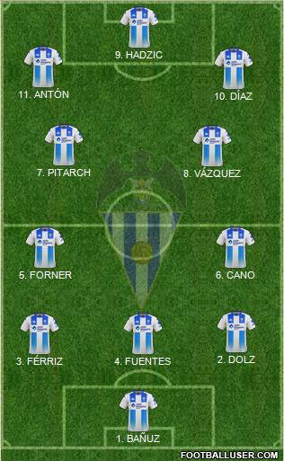 C.D. Alcoyano Formation 2023