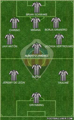 C.D. Castellón S.A.D. football formation