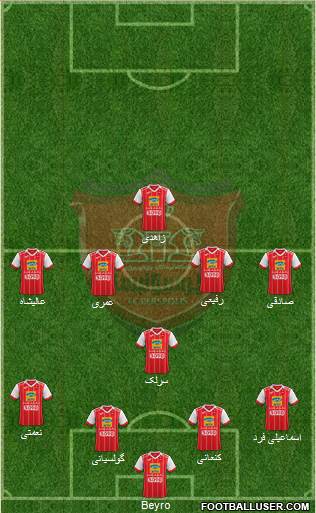 Persepolis Tehran Formation 2023