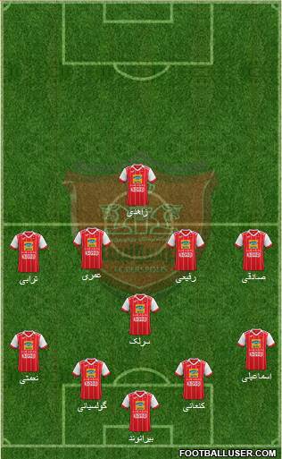 Persepolis Tehran Formation 2023