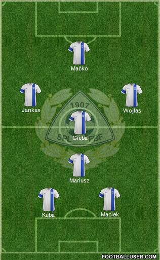 Finland football formation