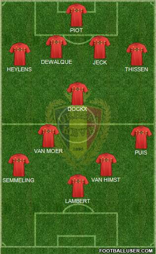 Belgium Formation 2023