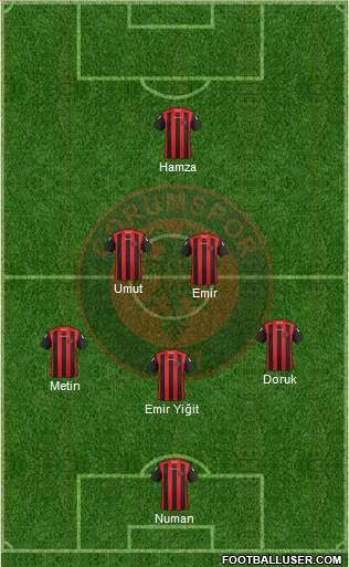 Çorumspor Formation 2023
