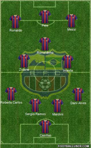 Barcelona FC (RJ) Formation 2023