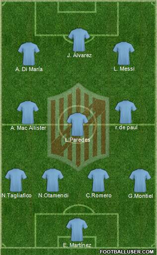 9 de Julio Formation 2023