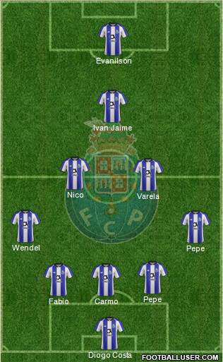 Futebol Clube do Porto - SAD football formation