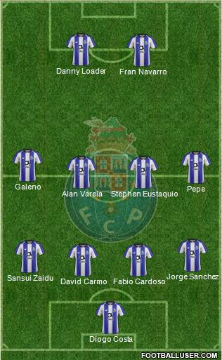 Futebol Clube do Porto - SAD football formation