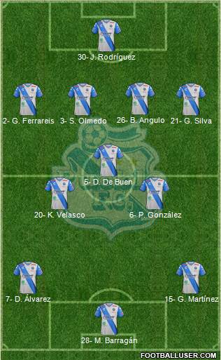 Club Puebla de la Franja Formation 2023