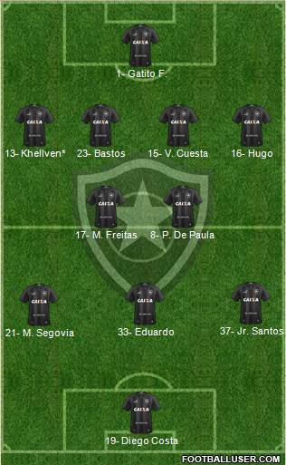 Botafogo FR Formation 2023