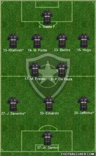 Botafogo FR Formation 2024