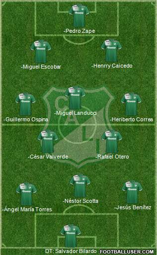 AC Deportivo Cali Formation 2024