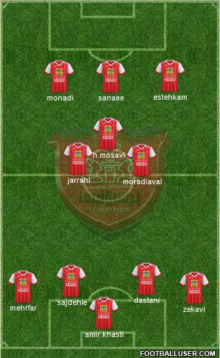 Persepolis Tehran Formation 2024