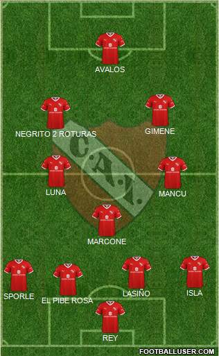 Independiente Formation 2024