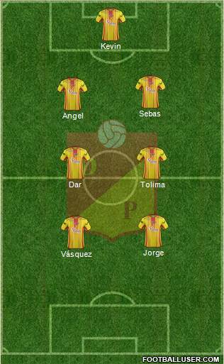 CS Deportivo Pereira Formation 2024