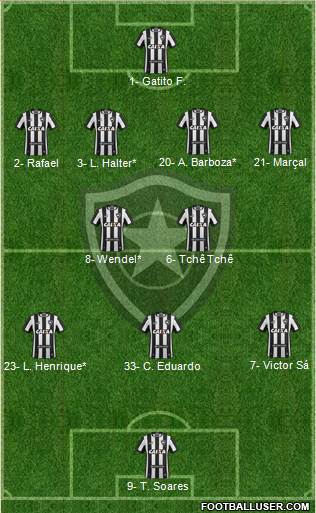 Botafogo FR Formation 2024