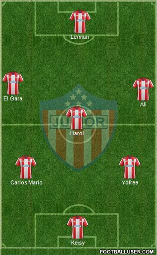 CPD Junior 4-3-3 football formation