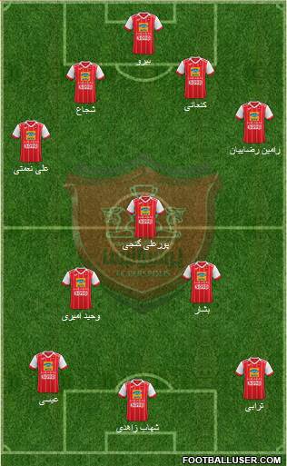 Persepolis Tehran Formation 2024