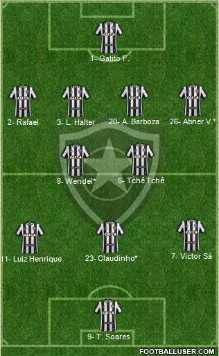 Botafogo FR Formation 2024
