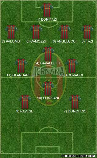 Ternana Formation 2024