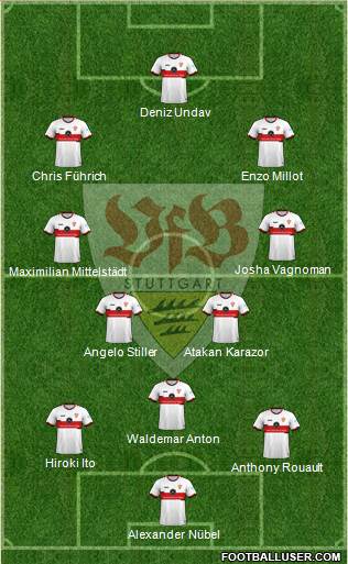 VfB Stuttgart football formation