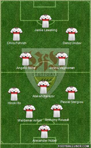 VfB Stuttgart football formation