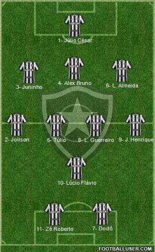 Botafogo FR Formation 2024