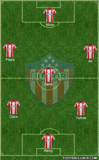 CPD Junior 4-3-3 football formation