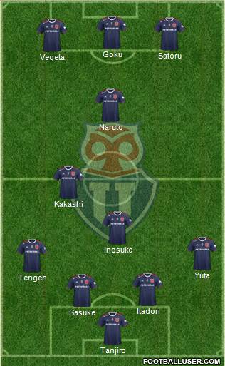 CF Universidad de Chile Formation 2024