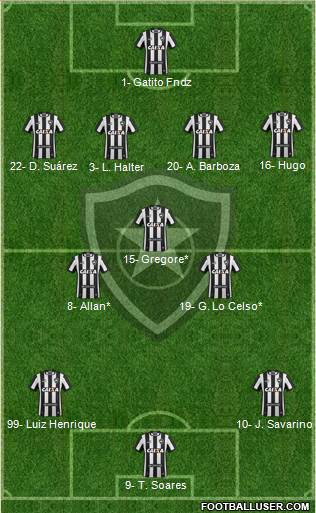 Botafogo FR Formation 2024