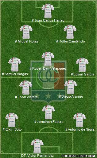CD Once Caldas Formation 2024