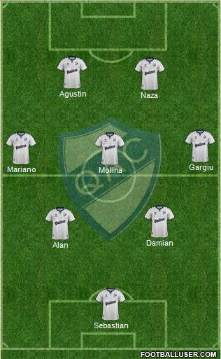 Quilmes football formation