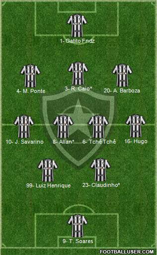 Botafogo FR Formation 2024