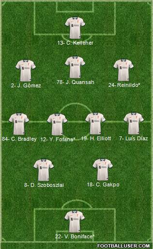 Liverpool Formation 2024