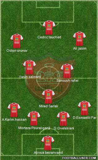 Persepolis Tehran Formation 2024