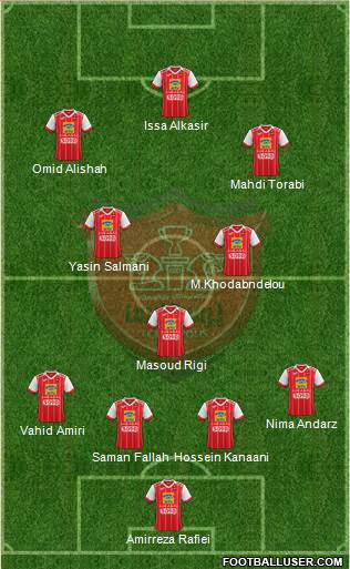 Persepolis Tehran Formation 2024