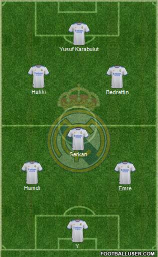 Real Madrid C.F. Formation 2024