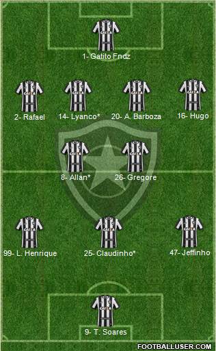 Botafogo FR Formation 2024