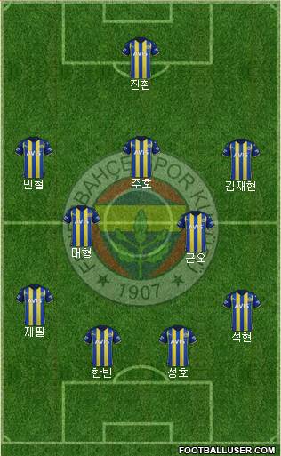 Fenerbahçe SK Formation 2024