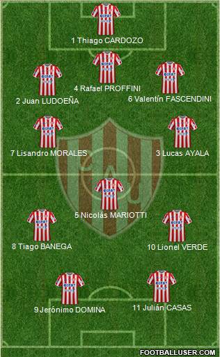 Unión de Santa Fe Formation 2024