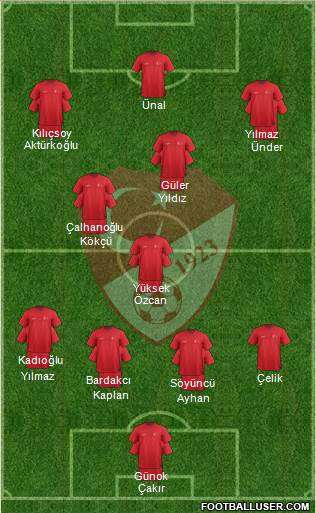 Turkey Formation 2024