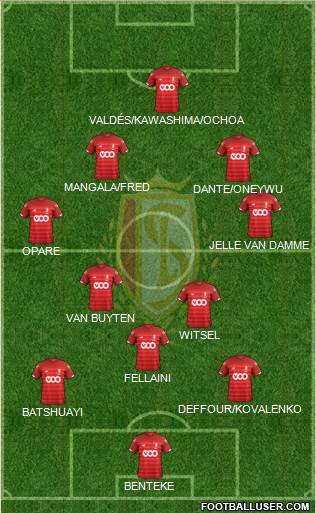 R Standard de Liège football formation