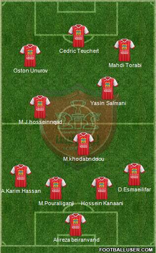 Persepolis Tehran Formation 2024
