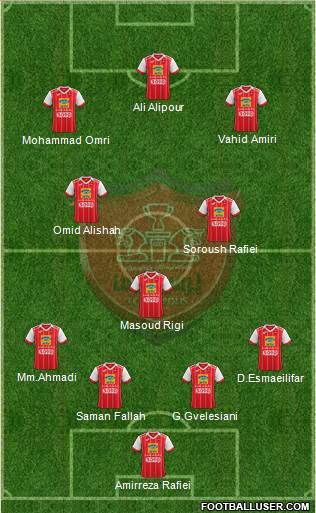Persepolis Tehran Formation 2024